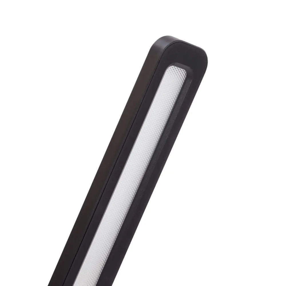 Lindby Arbejdsrum/Kontor|Bordlamper > Valtorin LED-skrivebordslampe, sort
