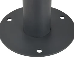 Lindby Gadebelysning > vejlampe Belmiro, jern, 100 cm høj, E27, sort