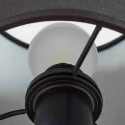 Væglamper|Væglamper ^ Lindby væglampe Aiden, 30 cm, sort, LED-læselampe, E14