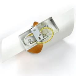 Gang|Pendellamper ^ Lindby væglampe Desirio, hvid/guld, 24 cm, metal