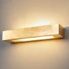Lindby Væglamper|Væglamper > væglampe Emina, guld, gips, 36 cm, E14
