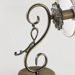Lindby Væglamper|Væglamper > væglampe Finnick, antik messingfarve, 34 cm, E14