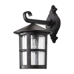 Lindby Væglamper > væglampe Florentine, 35 cm, rustfarvet, aluminium, IP44