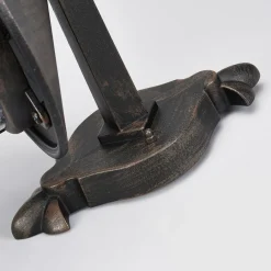 Lindby Væglamper > væglampe Florentine, 35 cm, rustfarvet, aluminium, IP44