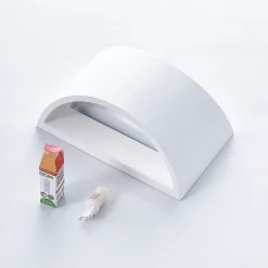 Lindby Gang|Pendellamper > væglampe Heiko, 20 cm, sæt med 2, op/ned, gips, hvid
