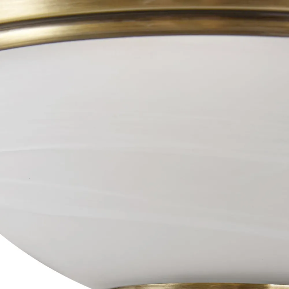 Lindby Gang|Væglamper > væglampe Irimia, 31 cm, antik messing, glas
