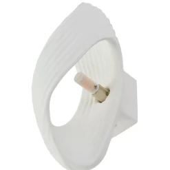 Lindby Gang|Pendellamper > væglampe Ornela, hvid, gips, højde 29,5 cm
