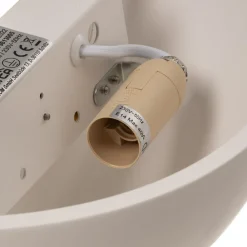 Lindby Gang|Pendellamper > væglampe Pascali, højde 13 cm, hvid, gips