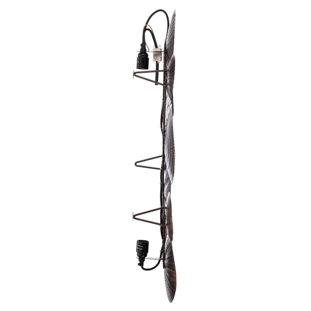 Lindby Væglamper > væglampe Soraya, kobber, metal, 2-lys, 53 cm
