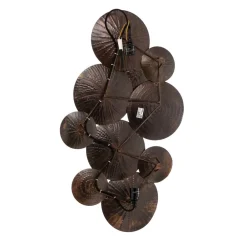 Lindby Væglamper > væglampe Soraya, kobber, metal, 2-lys, 53 cm