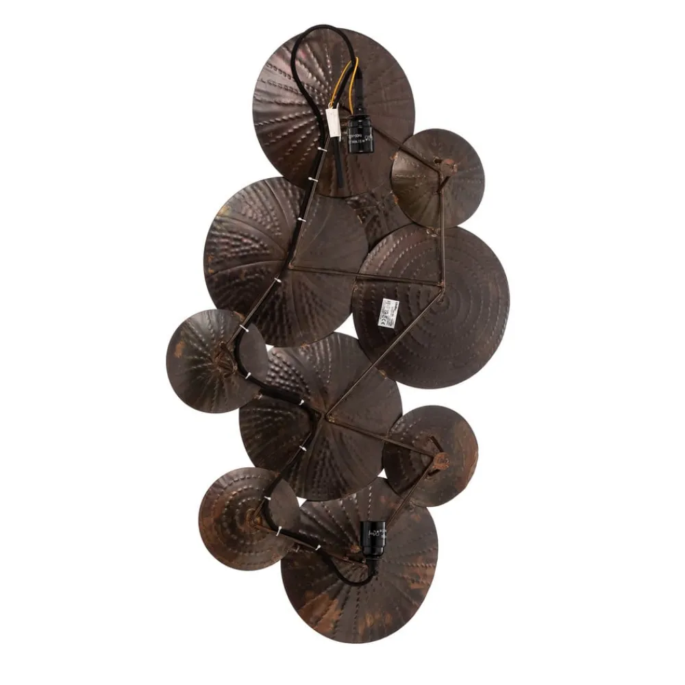 Lindby Væglamper > væglampe Soraya, kobber, metal, 2-lys, 53 cm