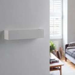 Lindby Gang|Pendellamper > væglampe Tjada, 35 cm, hvid, gips, G9, kan males