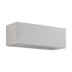 Lindby Gang|Pendellamper > væglampe Tjada, 22 cm, hvid, gips, G9, kan males