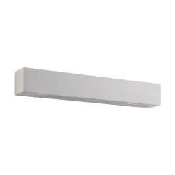 Lindby Gang|Pendellamper > væglampe Tjada, 51 cm, hvid, gips, G9, kan males