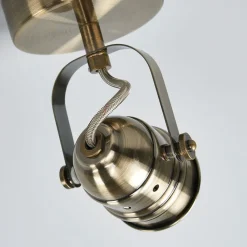 Lindby Pendellamper|Væglamper > vægspot Leonor, messing, metal, 1 lyskilde, 9,5 cm