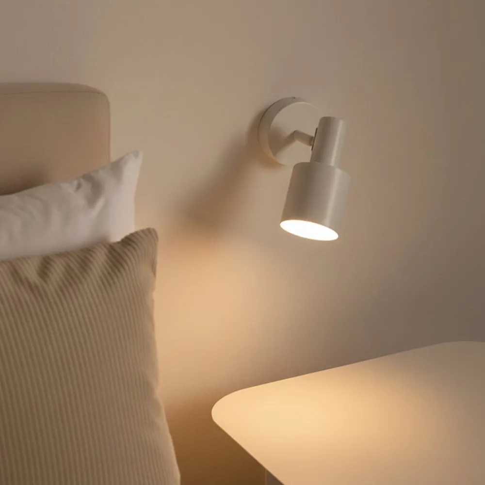 Lindby Væglamper|Væglamper > vægspot Ovelia, beige, metal, E27