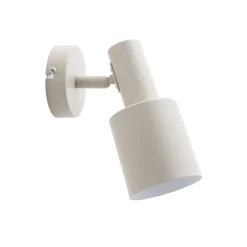 Lindby Væglamper|Væglamper > vægspot Ovelia, beige, metal, E27