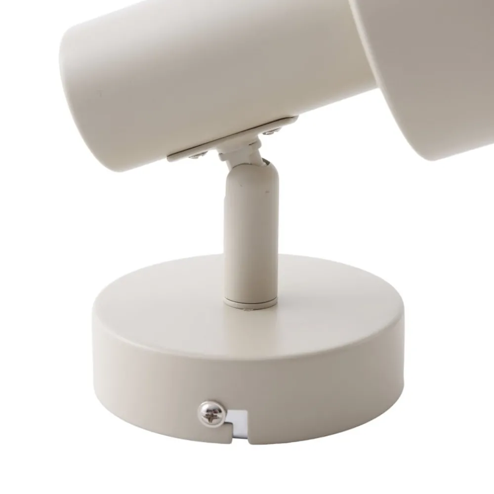 Lindby Væglamper|Væglamper > vægspot Ovelia, beige, metal, E27