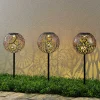 Lindby Dekorationsbelysning|Solcellelamper > Vilani LED-solcellelampe i sæt med 3 stk.
