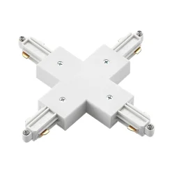 Lindby Skinnesystem > X-connector Linaro, hvid, 1-faset system