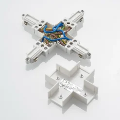 Lindby Skinnesystem > X-connector Linaro, hvid, 1-faset system