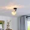 Spotlights ^ Lindby Youstin loftspot, Ø 12,5 cm, bambus, E14
