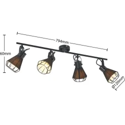 Lindby Spotlights > Yusei spot, 4 lyskilder