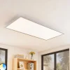 Arbejdsrum/Kontor|Loftlamper ^ Lindby Zento LED-panel, CCT, fjernbetjening