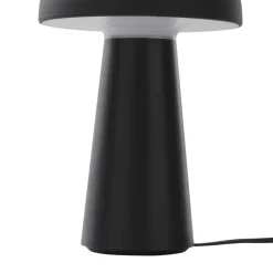 Lindby Dekorationsbelysning|Bordlamper > Zyre LED genopladelig bordlampe, sort, IP44, touchdæmper