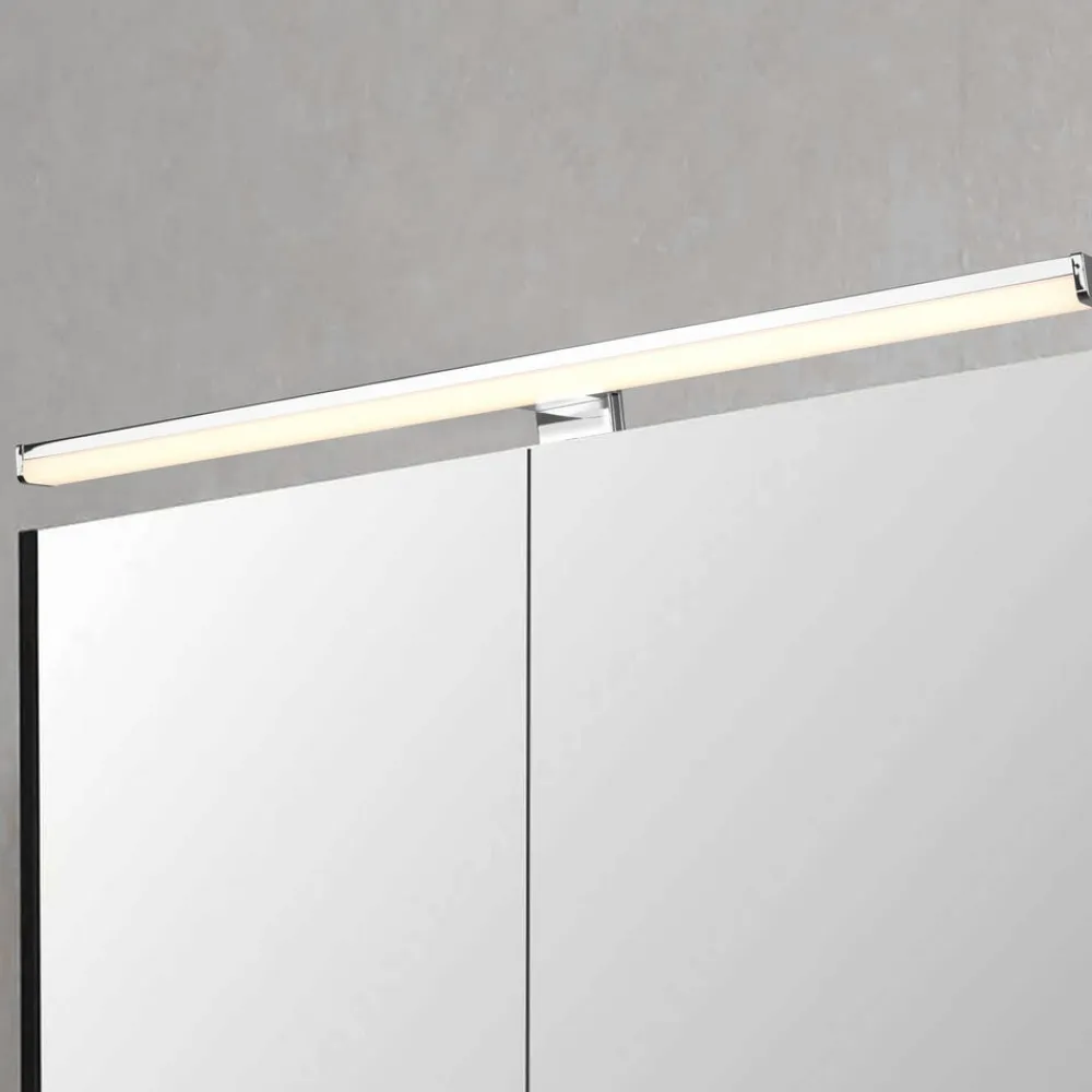 Væg- Og Spejllamper ^ Trio Lighting Lino LED-væglampe, krom/hvid