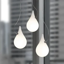 next Pendellamper > LIQUID LIGHT Hængelampe DROP-2 XS, 3 lyskilder