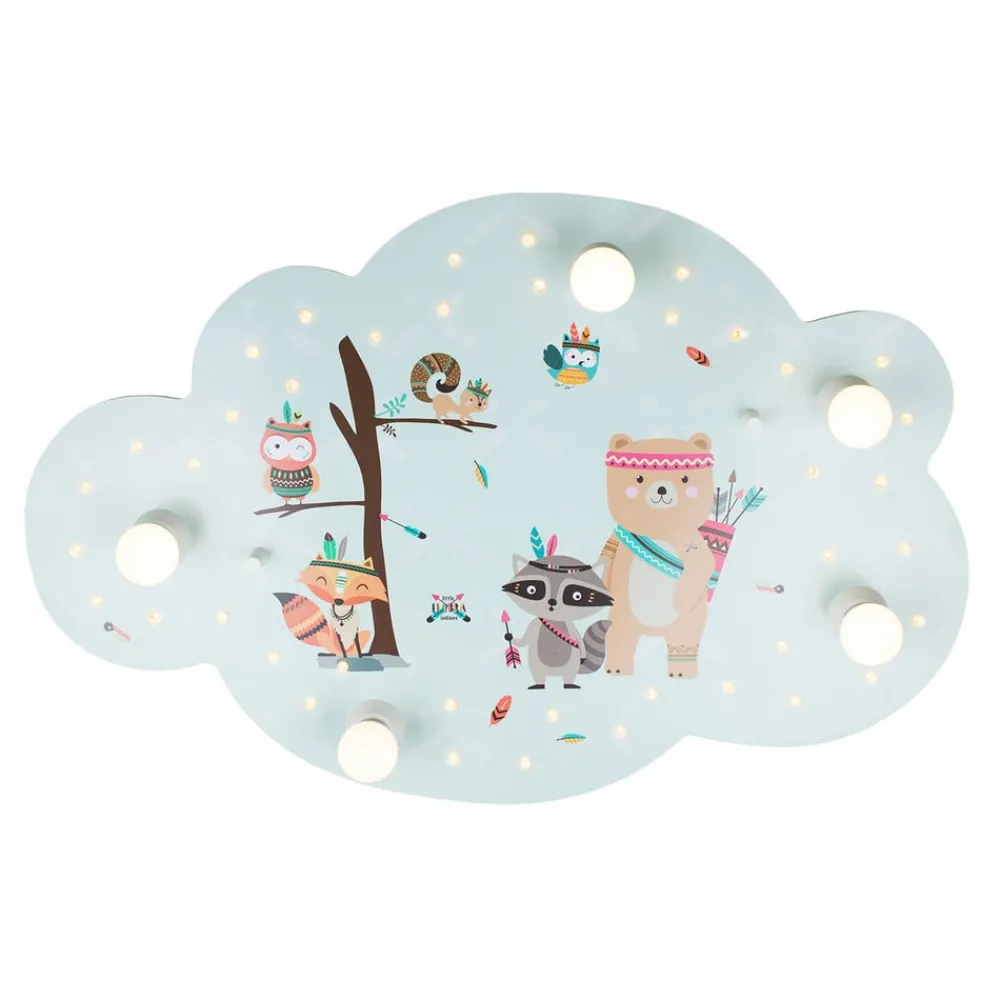 Elobra Loftlamper > Little Indians loftlampe billedsky, mint