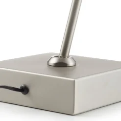 Gulvlamper ^ Freelight lock LED-gulvlampe, 1 lyskilde, stålfarvet