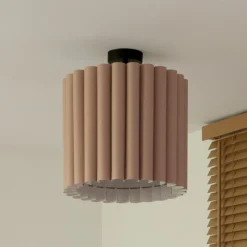Duolla Loftlamper|Loftlamper > Loftlampe Aria, capucino, mikrofiber, E27