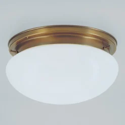 Gang|Loftlamper ^ Berliner Messinglampen Loftlampe Arian i messing, 30 cm