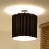 Duolla Loftlamper|Loftlamper > Loftlampe Aria, sort, mikrofiber, E27