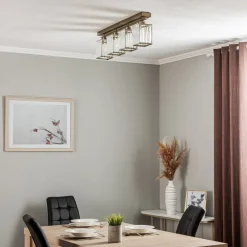 Avonni Loftlamper > Loftlampe AV-1795-4EY 4 lyskilder, antik guld