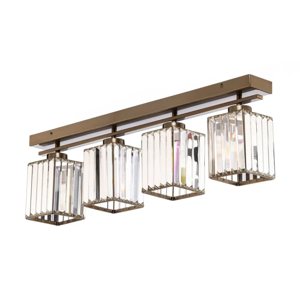 Avonni Loftlamper > Loftlampe AV-1795-4EY 4 lyskilder, antik guld