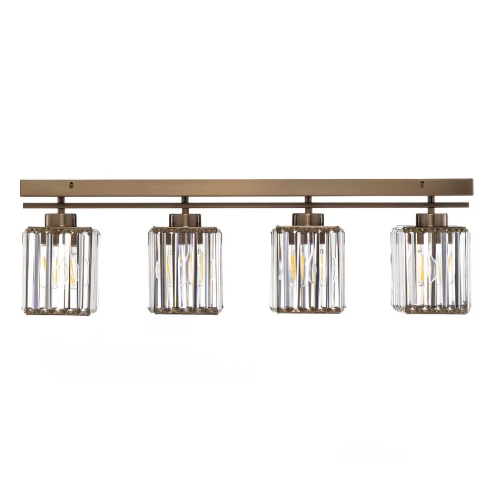 Avonni Loftlamper > Loftlampe AV-1795-4EY 4 lyskilder, antik guld
