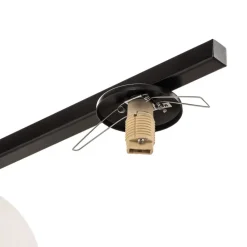 SIGMA Loftlamper > Loftlampe Baleo, sort/opal, 2 lyskilder