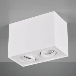 Trio Lighting Spotlights > Loftlampe Biscuit, 2 lyskilder, hvid