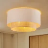 Duolla Loftlamper|Loftlamper > Loftlampe Boho, Ø 60 cm, ecru/jute