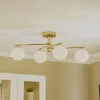 Lucea Gang|Loftlamper > Loftlampe Bumerang, guld, 4 lyskilder