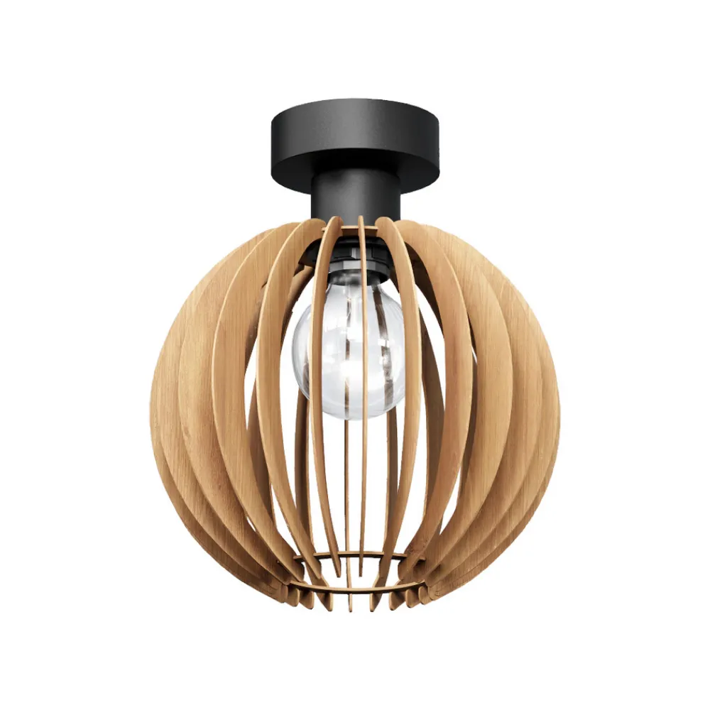 MCJ Bæredygtige Lamper > Loftlampe Clay, Ø 23 cm, birkeplywood, E27