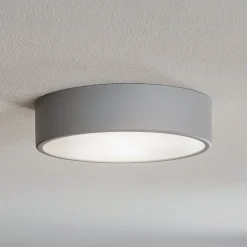 Loftlamper ^ TEMAR LIGHTING Loftlampe Cleo 300, Ø 30 cm grå