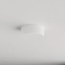 TEMAR LIGHTING Loftlamper|Loftlamper > Loftlampe Cleo, Ø 20 cm, IP54, hvid, metal, E27