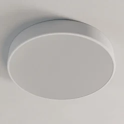 TEMAR LIGHTING Gang|Loftlamper > Loftlampe Cleo, Ø 50 cm, IP20, hvid, metal, E27