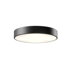 Gang|Loftlamper ^ TEMAR LIGHTING Loftlampe Cleo, Ø 50 cm, IP20, sort, metal, E27