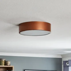 Gang|Loftlamper ^ TEMAR LIGHTING Loftlampe Cleo 300, Ø 30 cm kobber