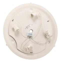 TEMAR LIGHTING Gang|Loftlamper > Loftlampe Cleo DR475, IP54, Ø 47,5 cm, egetræ, E27